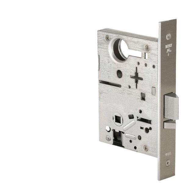 Best Grade 1 Storeroom Mortise Lockbody Only, Satin Nickel Plated Clear Coated Finish, Field Reversible 45HCAD619 - main